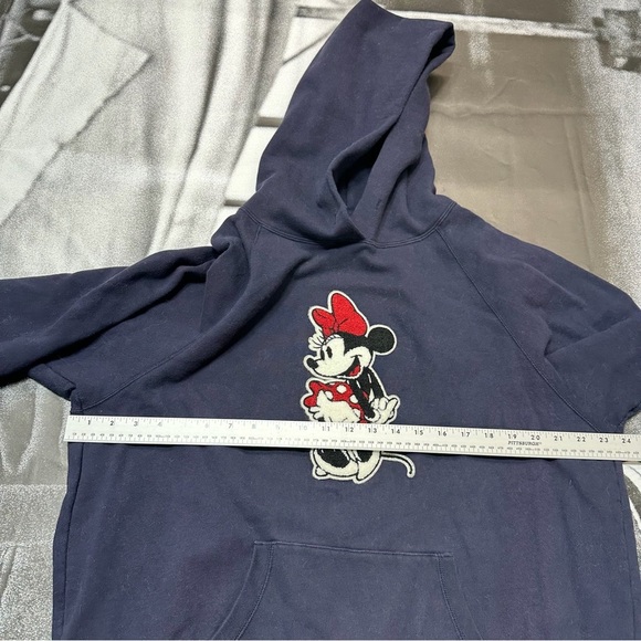 Uniqlo X Disney Mickey Stands Minnie Women’s Sz XL Longline Hoodie A35 - Picture 3 of 5